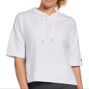 CALIA by Carrie Effortless Short Sleeve Hoodie